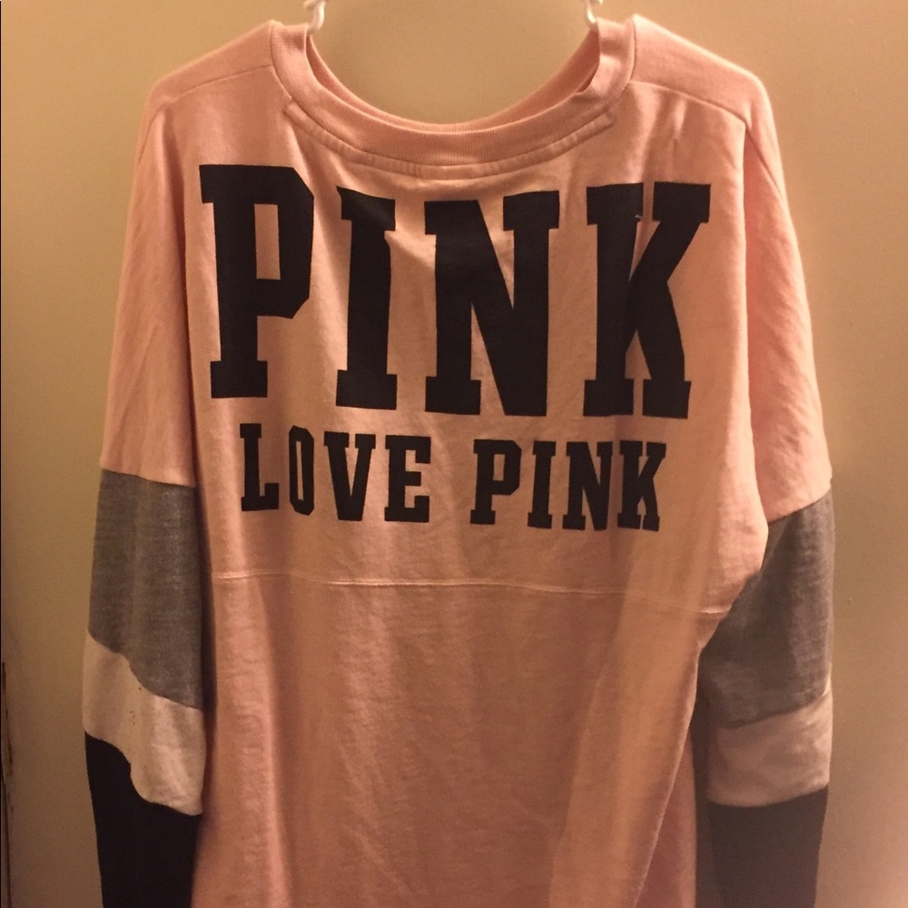 Pink Victoria’s Secret “ pink sweatshirt “